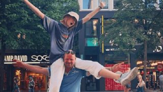 Ειρήνη Ερμίδου 
: Ξέγνοιαστες στιγμές στη Γερμανία μαζί με τον πατέρα της