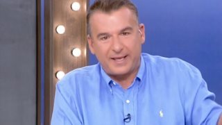 Η απάντηση του Γιώργου Λιάγκα στα... φιλιά της Ελένης Μενεγάκη