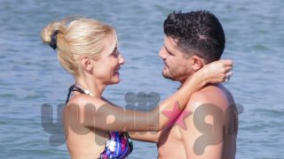 Μαρία Φραγκάκη &amp; Νίκος Μάρκογλου: Στην Πάρο λίγο πριν ανέβουν τα σκαλιά της εκκλησίας! Δείτε τα τρυφερά στιγμιότυπα