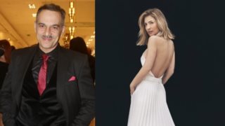 Η Μαρία Ηλιάκη και ο Κρατερός Κατσούλης σε βραδινή έξοδο με γνωστό τηλεοπτικό δίδυμο