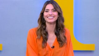 Η Ηλιάνα Παπαγεωργίου δοκίμασε on air την ανάποδη "γέφυρα" της Έλενας Τσαγκρινού