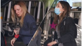 Εβελίνα Παπούλια: Οι φωτογραφίες από την άφιξη της κόρης της εν μέσω καραντίνας