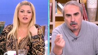 Λογομαχία on air ανάμεσα στον Βαγγέλη Περρή &amp; τη Νάνσυ Παραδεισανού