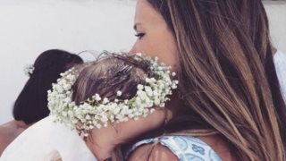 Ελιάνα Χρυσικοπούλου : Η οικογενειακή φωτογραφία από τη βάφτιση της δεύτερης κόρης της