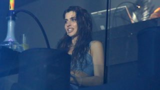 Η Ιωάννα Σαρρή στις πρώτες δηλώσεις για τον Γιώργο Σαμπάνη: "Είμαστε αγαπημένοι και καλά"