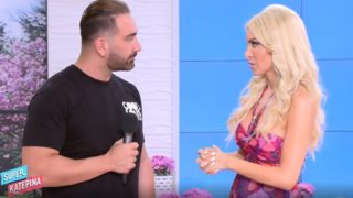 Ο Νίκος Κοκλώνης έκανε "ντου" στη "Super Κατερίνα" &amp; ρώτησε την Κατερίνα Καινούργιου αν υπάρχει επανασύνδεση με τον Φίλιππο Τσαγκρίδη