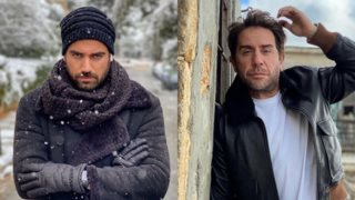 Γιώργος Μαζωνάκης &amp; Νίκος Πολυδερόπουλος αψήφισαν τη "Μήδεια" και πήγαν για μπάνιο!