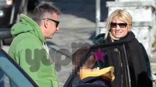 Γιώργος Λιάγκας &amp; Φαίη Σκορδά: Ενωμένοι για τα παιδιά τους! Όλες οι φωτογραφίες από τη συνάντησή τους