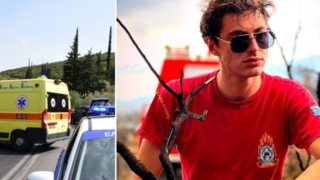 Κορινθία: Βαρύ πένθος για τους δύο νεκρούς 22χρονους σε τροχαίο - Εποχικός πυροσβέστης ο ένας, το αντίο των συναδέλφων του