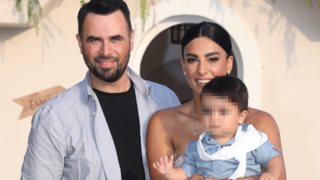 Γιώργος Παπαδόπουλος &amp; Γαλάτεια Βασιλειάδη | Φωτογραφίες από την ονειρεμένη βάφτιση του μικρού Ιορδάνη