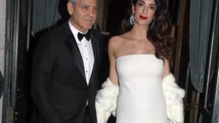 Amal Clooney: Με φουσκωμένη κοιλίτσα στα βραβεία Cesar