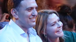 Τζένη Μπαλατσινού | Σε ελληνορθόδοξο ναό της Νέας Υόρκης μαζί με τον Βασίλη Κικίλια και τον γιο τους, Παναγιώτη - Αντώνιο