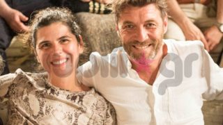 Γιάννης Στάνκογλου: Η σπάνια βραδινή έξοδος στο Ηρώδειο με τη σύζυγό του