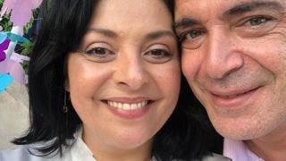 Βασιλική Ανδρίτσου - Νίκος Συμεωνίδης: Βάφτισαν την 8 μηνών κόρη τους