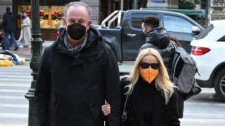 Η Μαρία Μπεκατώρου σε καθημερινά στιγμιότυπα με τον σύζυγό της