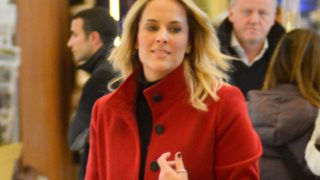 Έλενα Ασημακοπούλου: Χριστουγεννιάτικη βόλτα με την κόρη της