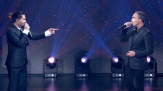 J2US | Το ντουέτο-έκπληξη του Νίκου Αλιάγα με τον Χρήστο Μάστορα που συγκίνησε την Μαρία Μπακοδήμου