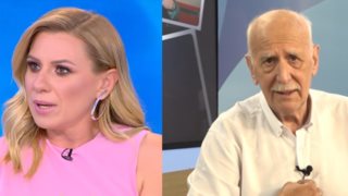 Η Κατερίνα Καραβάτου απαντά στο σχόλιο του Γιώργου Παπαδάκη για το χαμόγελό της: &quot;Έγινε μικρότερο λόγω..&quot;