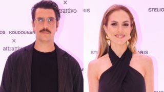 Ο Γιώργος Γεροντιδάκης συνόδευσε την Ντορέττα Παπαδημητρίου σε λαμπερό event μόδας