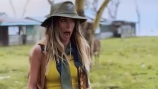 Η απρόσμενη στιγμή της Αθηνάς Οικονομάκου στο σαφάρι στην Κένυα