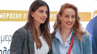 Σταματίνα Τσιμτσιλή &amp; Ελεονώρα Μελέτη σε έναν δημόσιο διάλογο λίγο πριν τις πρεμιέρες τους