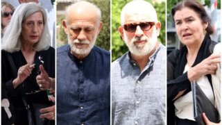 Το Τελευταίο Αντίο Στον Μάνο Ελευθερίου: Ήταν όλοι εκεί για να τον αποχαιρετήσουν