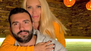 Ο Θοδωρής Μισόκαλος εύχεται στην Ελένη Μενεγάκη με δύο τρυφερές φωτογραφίες