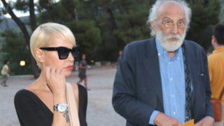 Νατάσα Καλογρίδη &amp; Αλέξανδρος Λυκουρέζος: Ερωτευμένοι στην Επίδαυρο! Όλες οι φωτογραφίες