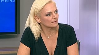 Χριστίνα Λαμπίρη: Η πρώτη τηλεοπτική εμφάνιση μετά τις φονικές πυρκαγιές στην Αττική