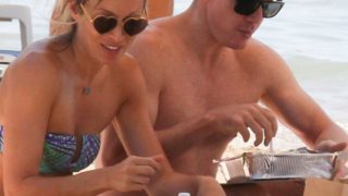 Μαριέττα Χρουσαλά- Λέων Πατίτσας: Οικογενειακές διακοπές στο Πόρτο Χέλι: Φωτογραφίες