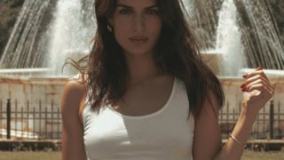 Τόνια Σωτηροπούλου: Αγνώριστη στα γυρίσματα της ταινίας “Man of God”