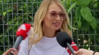 Η αντίδραση της Μαρίας Ηλιάκη στις ερωτήσεις για τον Νίκο Μουτσινά: &quot;Ποιος είναι ο τίτλος της εκπομπής του;&quot;