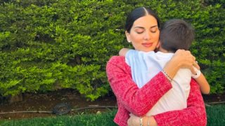 Η τρυφερή φωτογραφία της Σταματίνας Τσιμτσιλή με τον γιο της