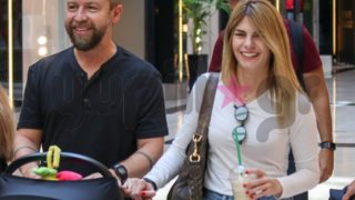 Γιάννης Βαρδής &amp; Νατάσα Σκαφιδά: Βόλτα με τον μικρό Αντώνη! Δείτε φωτογραφίες