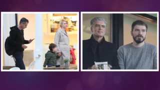 Showbiz Report | Μπακογιάννης - Κοσιώνη σε βόλτα με τον γιο τους &amp; Νίκος και Λάμπης Ευαγγελάτος στο γήπεδο