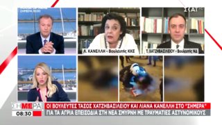 Μπάχαλο στον αέρα του ΣΚΑΪ μεταξύ Κανέλλη και Οικονόμου