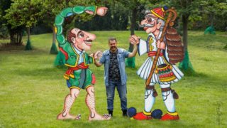 Ο Καραγκιόζης στον Κήπο του Μεγάρου &quot;Θησέας και Μινώταυρος&quot;