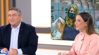 Ο Άκης Παυλόπουλος υποδέχθηκε την Ευλαμπία Ρέβη στην &quot;Ώρα Ελλάδος&quot;