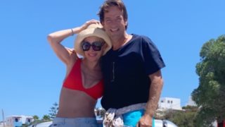 Ελένη Μενεγάκη &amp; Μάκης Παντζόπουλος: Ποζάρουν μαζί κατά τη διάρκεια των διακοπών τους!