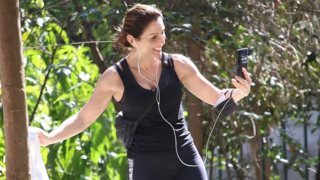 Η Αλεξάνδρα Πασχαλίδου σε μια σπάνια δημόσια εμφάνιση