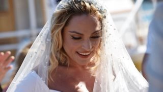 Ελεωνόρα Ζουγανέλη: Όλες οι λεπτομέρειες για το υπέροχο νυφικό της