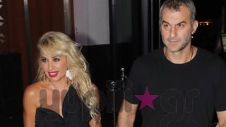Γωγώ Μαστροκώστα &amp; Τραϊανός Δέλλας: Έξοδος για δύο στα μπουζούκια