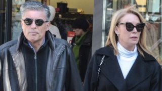 Τατιάνα Στεφανίδου - Νίκος Ευαγγελάτος: Βόλτα για δυο στην Κηφισιά!