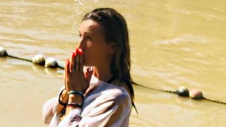 Πηγή Δεβετζή: &quot;Είχα την τύχη να βαφτιστώ Χρυσοπηγή - Ολυμπιάδα στον Ιορδάνη ποταμό όπου βαπτίστηκε κ ο Χριστός&quot;