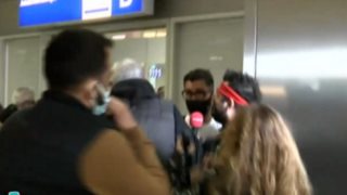 Survivor | Λάμπρος Κωνσταντάρας &amp; Αθηνά Ευμορφιάδη πίσω στην Ελλάδα - Τα πρώτα πλάνα