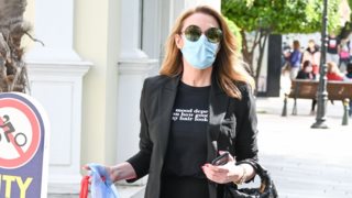 Η Τατιάνα Στεφανίδου για ψώνια στην Κηφισιά