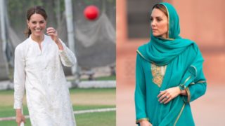 Kate Middleton 
: Oι άψογες εμφανίσεις της φορώντας το παραδοσιακό ένδυμα του Πακιστάν
