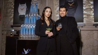 Αργύρης Πανταζάρας &amp; Σίσσυ Τουμάση με την Grey Goose Altius στην παρουσίαση του οίκου Minas