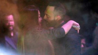 Βασίλης Σταθοκωστόπουλος - Άννα Βάλη: Οι τρυφερές στιγμές σε νυχτερινή έξοδο: Φωτογραφίες