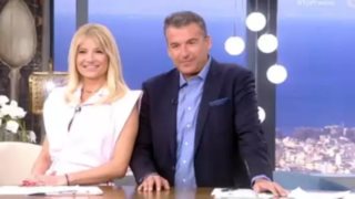 Φαίη Σκορδά &amp; Γιώργος Λιάγκα γιόρτασαν μαζί τα γενέθλια του γιου τους